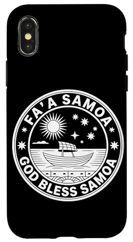 Samoanischer Stamm Samoa Polynesisch Tanoa Samoan Hülle für iPhone X/XS Samoanischer Stamm Samoa Polynesisch Tanoa Samoan Hülle für iPhone X/XS von Samoan Gifts for Men and Women