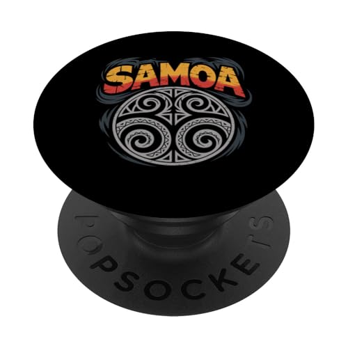 Samoanischer Stamm Samoa Polynesisch Tanoa Samoan PopSockets Klebender PopGrip Samoanischer Stamm Samoa Polynesisch Tanoa Samoan PopSockets Klebender PopGrip von Samoan Gifts for Men and Women