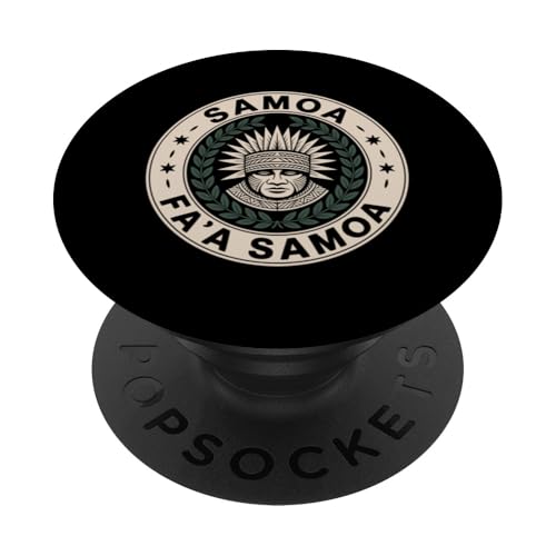 Samoanischer Stamm Samoa Polynesisch Tanoa Samoan PopSockets Klebender PopGrip Samoanischer Stamm Samoa Polynesisch Tanoa Samoan PopSockets Klebender PopGrip von Samoan Gifts for Men and Women