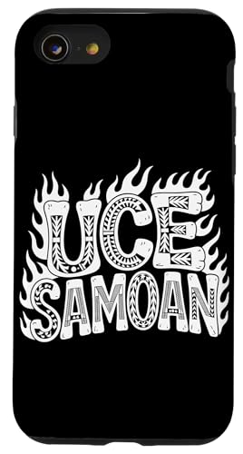 Samoanischer Stamm Samoa Polynesisch Tanoa Uce Samoan Hülle für iPhone SE (2020) / 7 / 8 von Samoan Gifts for Men and Women