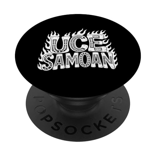 Samoanischer Stamm Samoa Polynesisch Tanoa Uce Samoan PopSockets Klebender PopGrip Samoanischer Stamm Samoa Polynesisch Tanoa Uce Samoan PopSockets Klebender PopGrip von Samoan Gifts for Men and Women