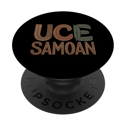 Samoanischer Stamm Samoa Polynesisch Tanoa Uce Samoan PopSockets Klebender PopGrip Samoanischer Stamm Samoa Polynesisch Tanoa Uce Samoan PopSockets Klebender PopGrip von Samoan Gifts for Men and Women