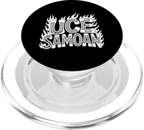 Samoanischer Stamm Samoa Polynesisch Tanoa Uce Samoan PopSockets PopGrip für MagSafe Samoanischer Stamm Samoa Polynesisch Tanoa Uce Samoan PopSockets PopGrip für MagSafe von Samoan Gifts for Men and Women