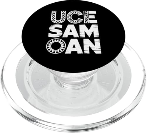 Samoanischer Stamm Samoa Polynesisch Tanoa Uce Samoan PopSockets PopGrip für MagSafe Samoanischer Stamm Samoa Polynesisch Tanoa Uce Samoan PopSockets PopGrip für MagSafe von Samoan Gifts for Men and Women
