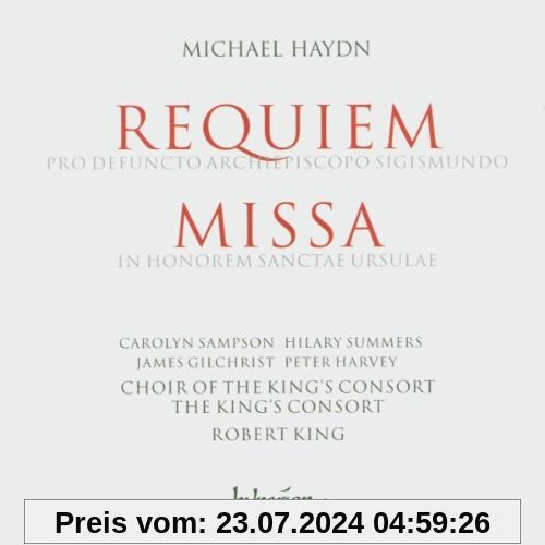 Michael Haydn: Requiem c-Moll MH 154 von Sampson