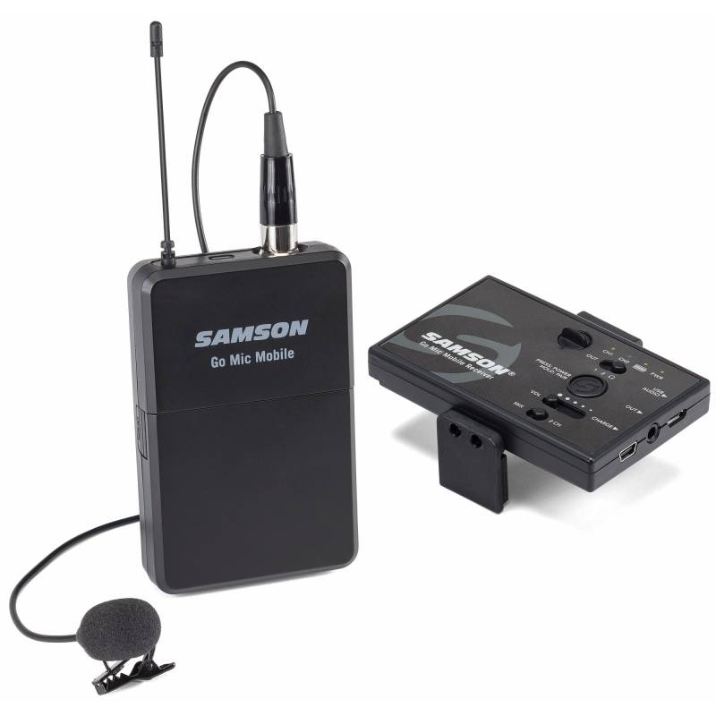 (B-Ware) Samson Go Mic Mobile Lavalier System Smartphone Wireless Lavalier von Samson