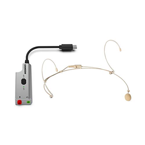 SAMSON - LMU1 – Lavalier-Mikrofone für Streaming und USB-Audio-Adapter (LM8 + UP1) von Samson