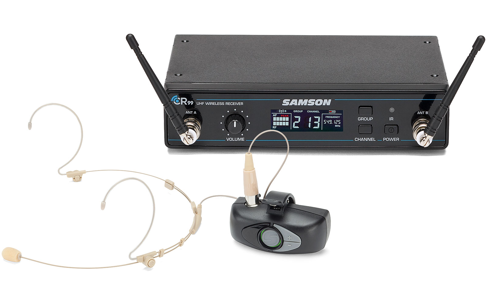 Samson AirLine AHX Headset System (ATX/CR99/DE10) G-Band (863-865 MHz) von Samson