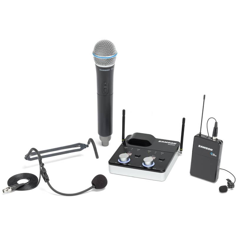 Samson Concert 288m All-In-One Dual Wireless Microphone System (D 542 - 566 MHz) von Samson