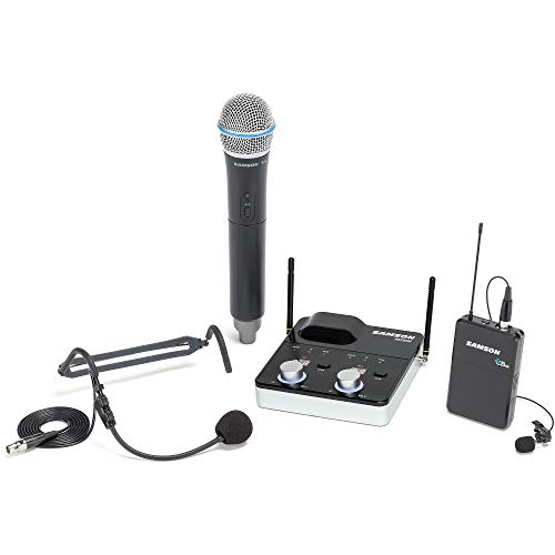 Samson Concert 288m All-In-One Dual Wireless Microphone System (K 470-494 MHz) von Samson