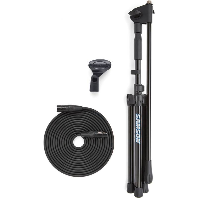 Samson MK10 Plus microphone stand with cable and clip von Samson
