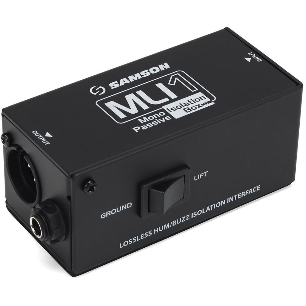 Samson S-Max MLI1- Mono Passive Isolation Box - Signalprozessor Samson S-Max MLI1- Mono Passive Isolation Box - Signalprozessor von Samson