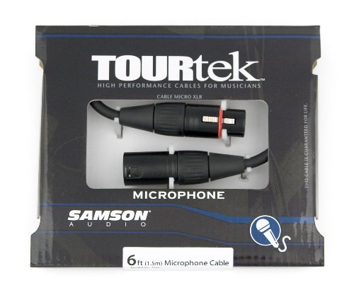 Samson TM6 XLR-XLR Kabel, 1,8 m, Schwarz von Samson