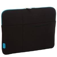 Samsonite Airglow Sleeves Laptop Sleeve - Notebook-Hülle - 33.8 cm (13.3) - Schwarz/Blau von Samsonite
