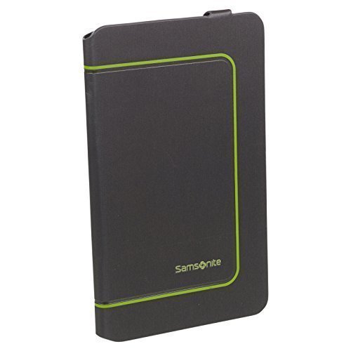 Samsonite Samsung Tab Tablet Hülle Schutzhülle Magnetische Schließung Schwarz - Roter Rand, Galaxy Tab 4 (10.1") von Samsonite
