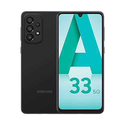 2022 Samsung Galaxy A33 5G Dual SIM, 128GB 6GB RAM, Tolles Schwarz (Generalüberholt) von Samsung