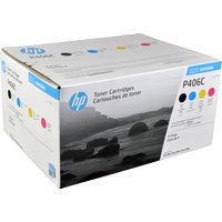 4 HP (Samsung) Toner CLT-P406C/ELS  SU375A  4-farbig von Samsung