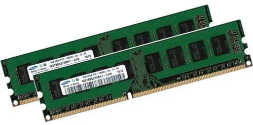 8GB Dual Channel Kit SAMSUNG Original 2 x 4 GB 240 pin DDR3-1333 (1333Mhz, PC3-10600, CL9) Nicht-ECC , unbuffered (2x 8GB Dual Channel Kit SAMSUNG Original 2 x 4 GB 240 pin DDR3-1333 (1333Mhz, PC3-10600, CL9) Nicht-ECC , unbuffered (2x M378B5273BH1-CH9 ) für DDR3 + i3 + i5 + i7 Mainboards ) für DDR3 + i3 + i5 + i7 Mainboards von Samsung