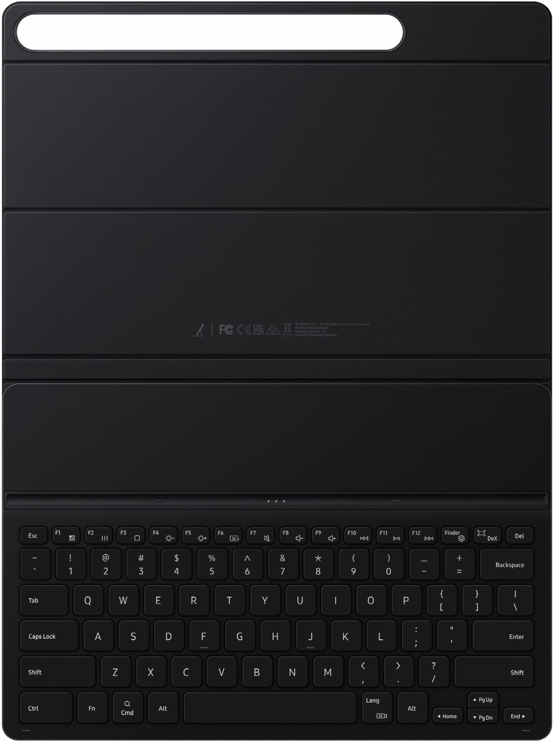 Book Cover Keyboard Slim für Galaxy Tab S9+ schwarz Book Cover Keyboard Slim für Galaxy Tab S9+ schwarz von Samsung