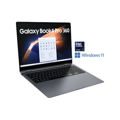 Campus: SAMSUNG Galaxy Book4 Pro 360 16"WQXGA+ Ultra 7 155H 16/512GB SSD Win11 von Samsung