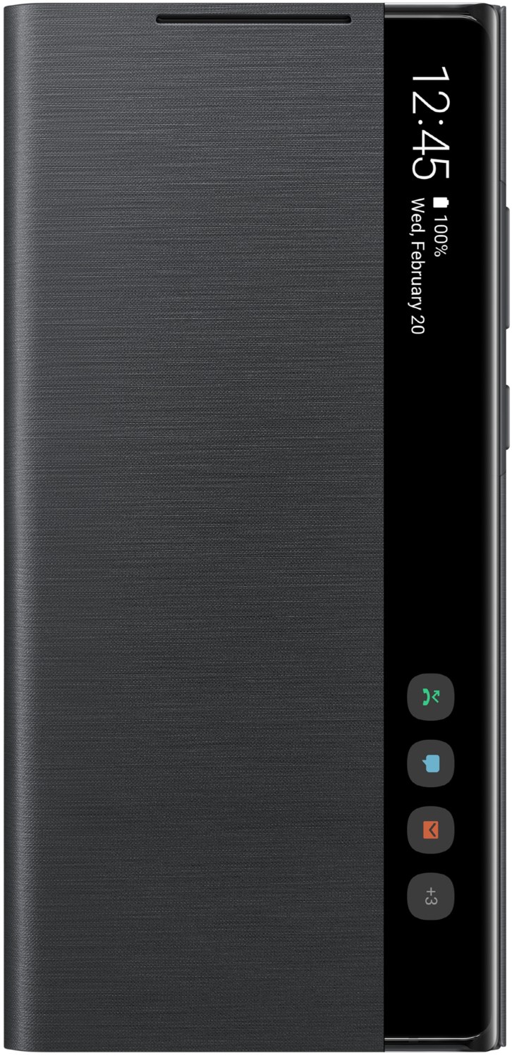 Clear View Cover für Galaxy Note20/Note20 5G mystic black Clear View Cover für Galaxy Note20/Note20 5G mystic black von Samsung