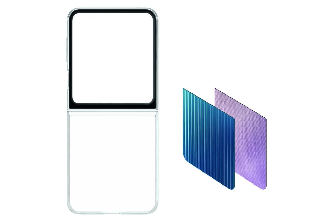 FlipSuit Case für Galaxy Z Flip5 (Transparent) von Samsung