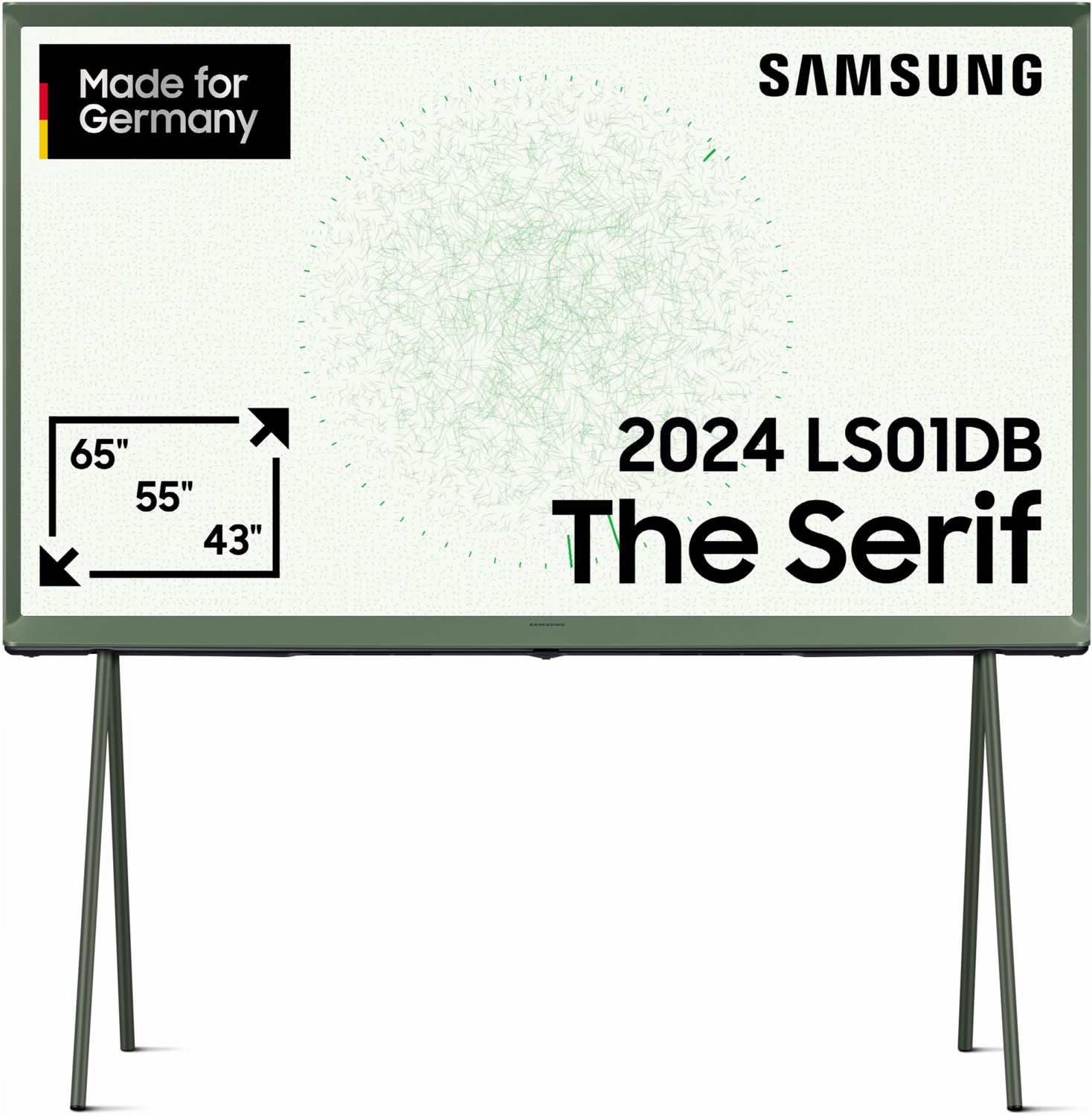 GQ43LS01DBU The Serif (2024) 108 cm (43") QLED-TV / G von Samsung
