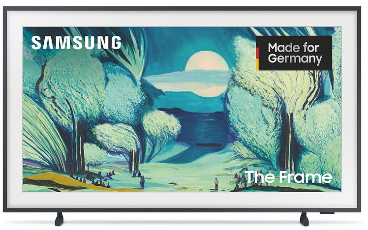 GQ50LS03FAU The Frame (2025) 125 cm (50") QLED Vision AI Smart TV schwarz / G von Samsung