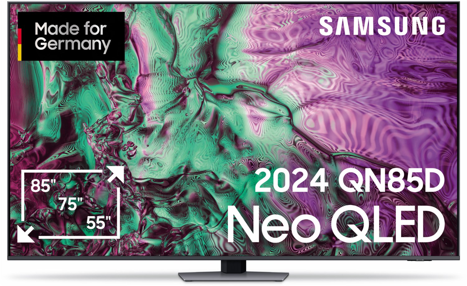 GQ55QN85DBT 138 cm (55") Neo QLED-TV Strahlendes Silber / G von Samsung
