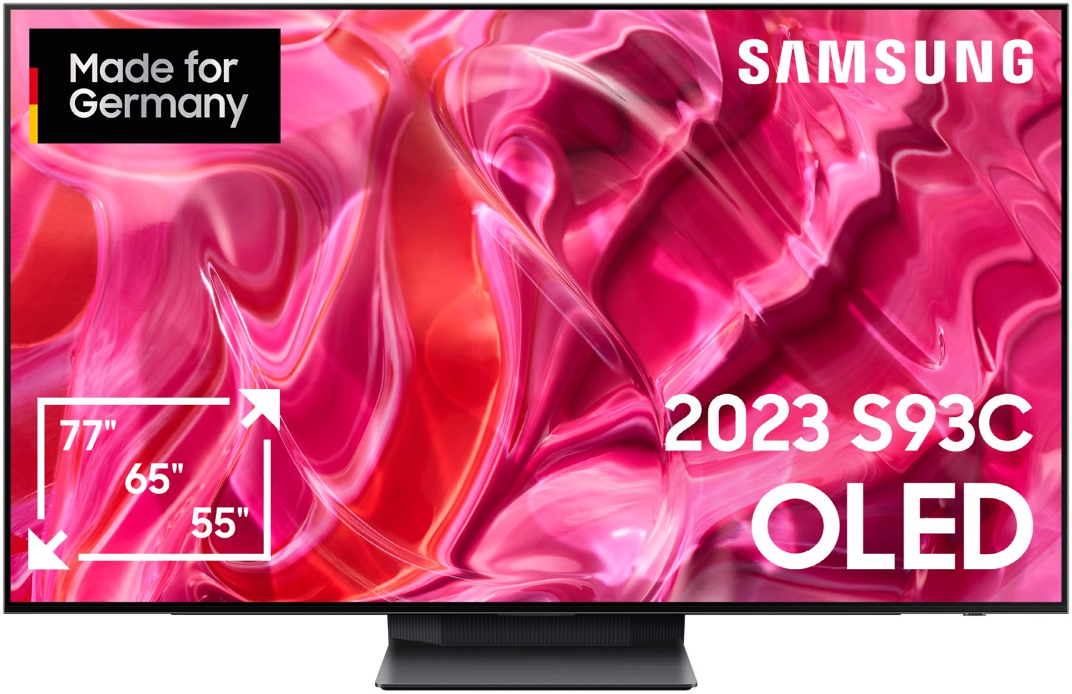 GQ77S93CAT 195 cm (77") OLED-TV carbonsilber / F von Samsung