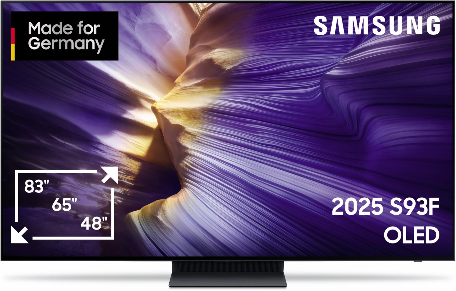 GQ77S93FAE 194 cm (77") OLED Vision AI Smart TV graphitschwarz / F von Samsung