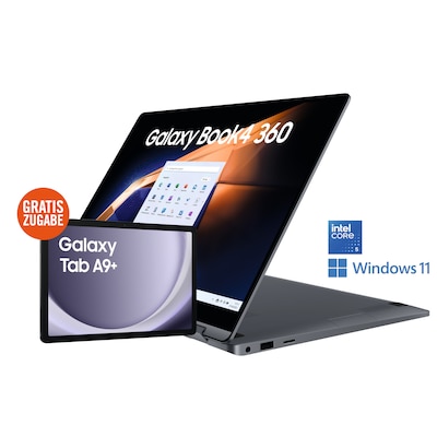 Galaxy Book4 360 15,6" Core 5 120U 8GB/256GB SSD Win11 +Tab A9+ von Samsung