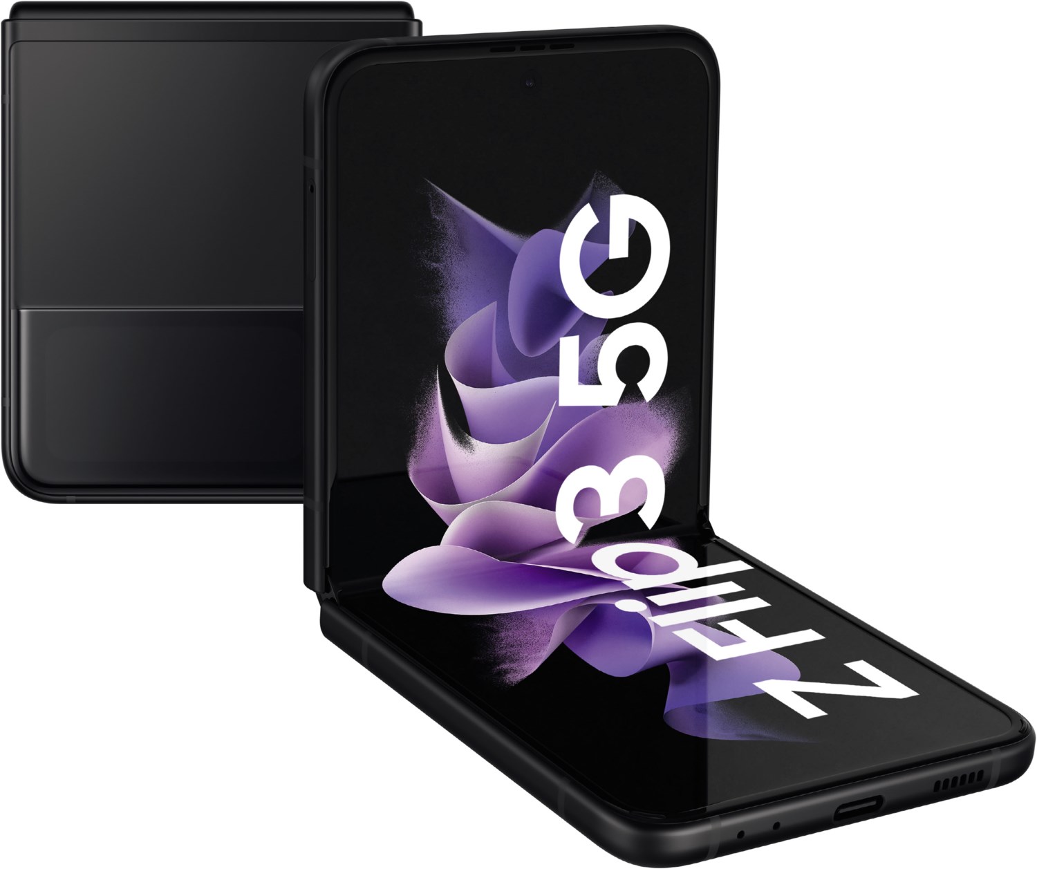 Galaxy Z Flip3 5G (128GB) Smartphone phantom black von Samsung