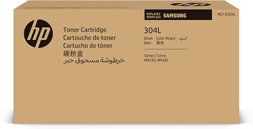 HP MLT-D304L (SV037A) Original Toner Schwarz (Kompatibel mit: ProXpress M4530, M4583) von Samsung