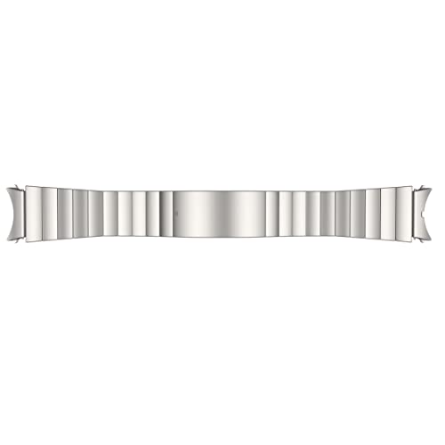 Hochuen Link Bracelet Titanium Edition für die Galaxy Watch5 Pro | Designed for Samsung, Silver von Samsung