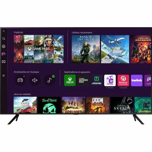 LED-Fernseher SAMSUNG 43AU7020 43 Zoll (108 cm) Crystal UHD 4K 3840 x 2160 HDR Smart TV Gaming HUB 3 x HDMI von Samsung