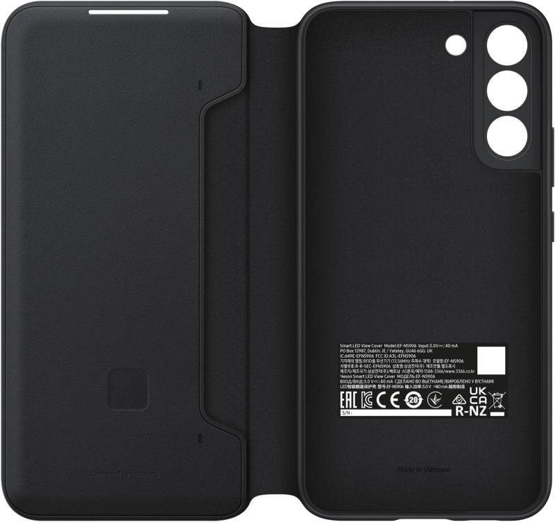LED View Cover für Galaxy S22+ schwarz von Samsung