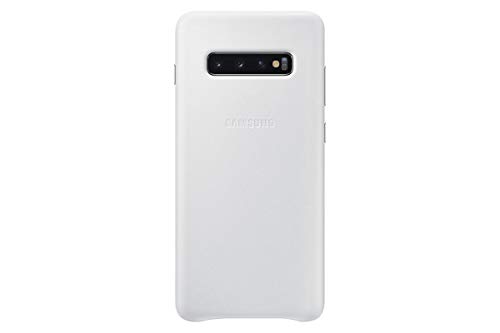 Leather Cover für Galaxy S10+ Weiß von Samsung