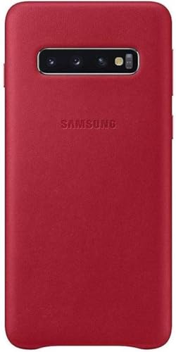 Leather Cover für Galaxy S10 Rot von Samsung