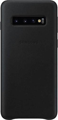 Leather Cover für Galaxy S10 Schwarz von Samsung