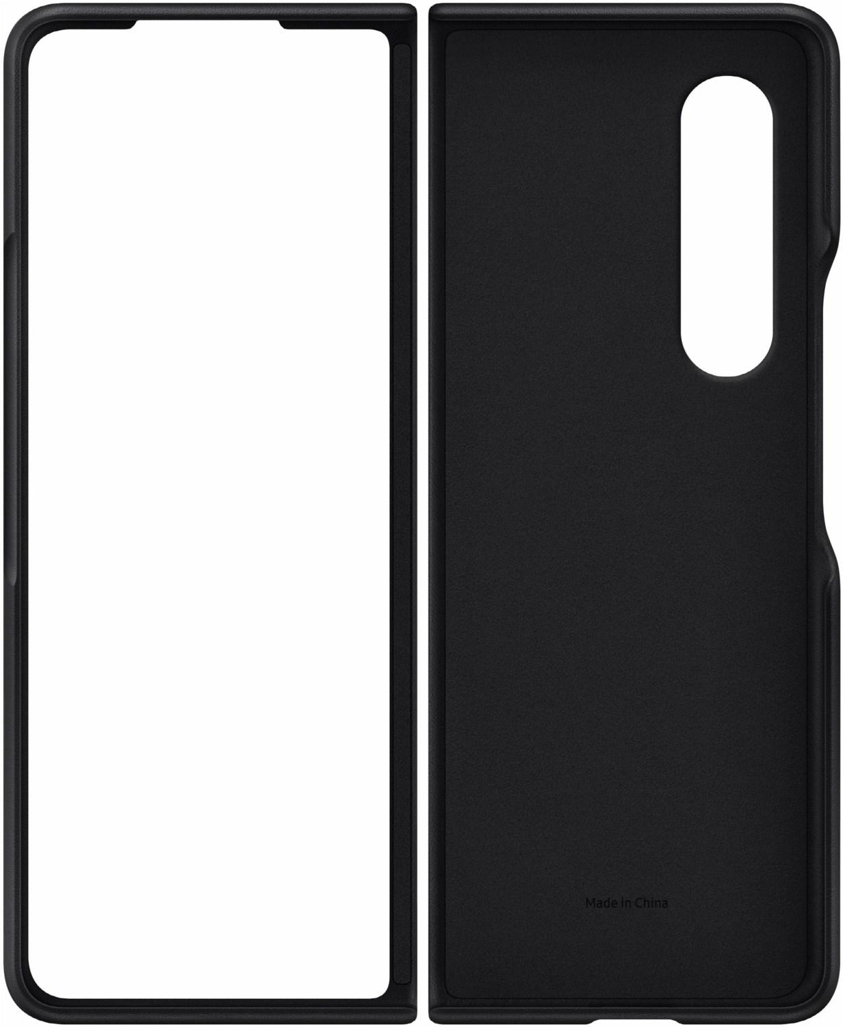 Leather Cover für Galaxy Z Fold3 5G schwarz von Samsung