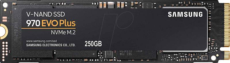 MZ-V7S250BW - Samsung SSD 970 Evo Plus 250GB, M.2 NVMe von Samsung
