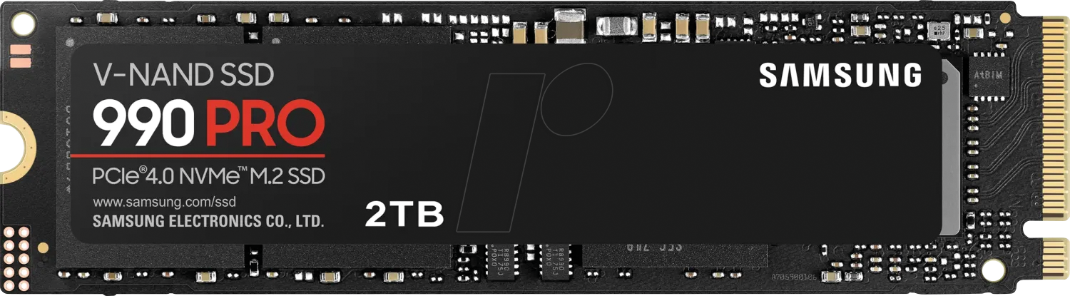 MZ-V9P2T0BW - Samsung SSD 990 PRO 2TB, M.2 NVMe MZ-V9P2T0BW - Samsung SSD 990 PRO 2TB, M.2 NVMe von Samsung