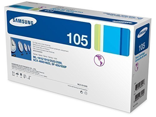 Original Samsung Toner MLT-D1052S/ELS für Samsung ML 1910 1910K 1911 1915 1915DSP 1915K 1916K 2525 2525K 2525W 2526 2540 2540R 2545 2580N 2580NK 2581N SCX 4600FN 4623F 4623FN 4623FW SF650 SF650P von Samsung