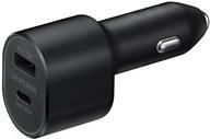 SAMSUNG Dual KFZ-Schnellladegerät 1x45W Type-C 1x15W USB inkl EP-DN975 black (EP-L5300XBEGEU) von Samsung