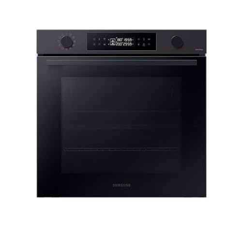 SAMSUNG Einbau-Backofen NV7B4455UAB 60 cm 76 l Doppelgarer Grill Dampf Wifi Display LED Schwarz Klasse A+ von SAMSUNG