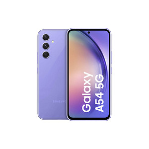 SAMSUNG Galaxy A54 5G Dual-SIM-Smartphone violett 128 GB von Samsung