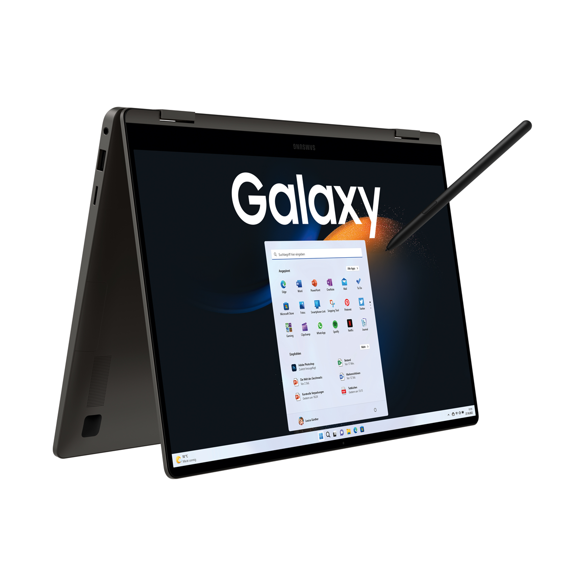 SAMSUNG Galaxy Book3 360 B-Ware - 13,3" Full HD touch, Intel Core i7-1360P, 16GB, 512GB, Windows 11Graphite SAMSUNG Galaxy Book3 360 B-Ware - 13,3" Full HD touch, Intel Core i7-1360P, 16GB, 512GB, Windows 11Graphite von Samsung