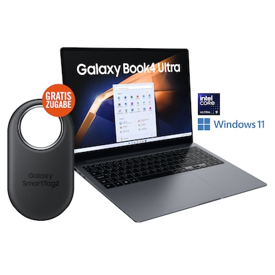 SAMSUNG Galaxy Book4 Ultra 16" Ultra 9 185H 32GB/1TB SSD Win11 +SmartTag 2 von Samsung