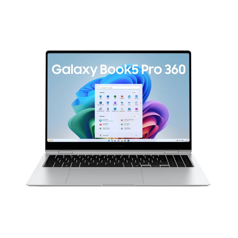 SAMSUNG Galaxy Book5 Pro 360 WIN11 PRO 16 Zoll Intel Core Ultra 7 258V 32GB 512GB W11 PRO Silver von Samsung